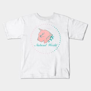 Natural cat Kids T-Shirt